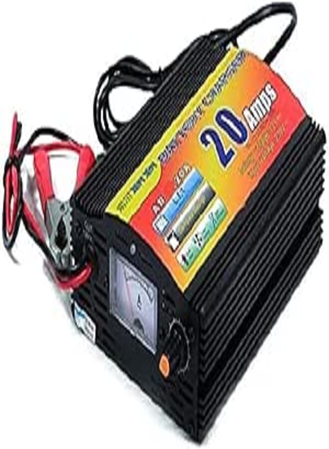 Super Car 12 Volt 20 Ampere Automatic Digital Battery Charger